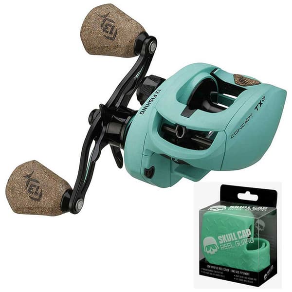 13 Fishing Baitcasting Reel Concept Tx Lh Skull Cap Søvfarvet Ratio: 7.5:1