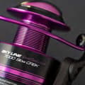 Miniatyrbild 4 av 5: Cinnetic Surfcasting Rulle Sky Line Great Coast Purple Slow Crbk Rosa 7000