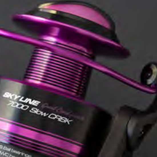 Cinnetic Surfcasting Rulle Sky Line Great Coast Purple Slow Crbk Rosa 7000
