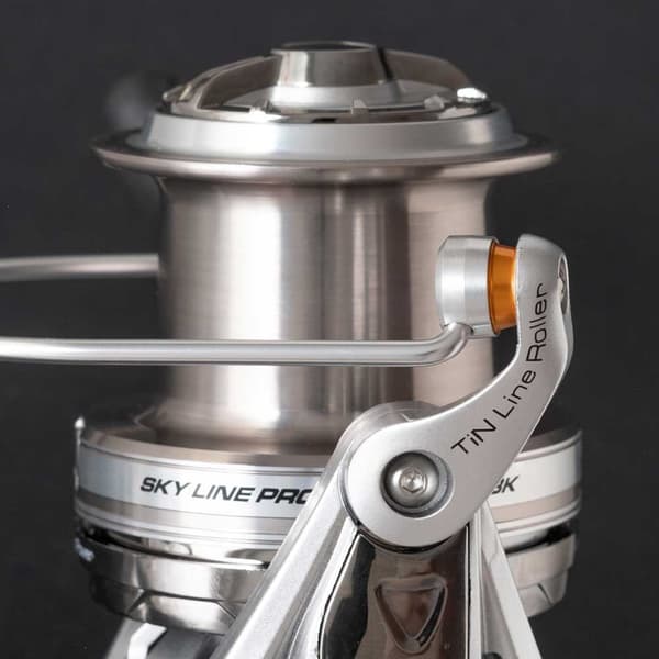 Cinnetic Surfcasting Rulle Sky Line Pro Ds Crbk Silver 6500