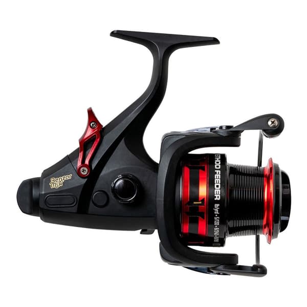 Benzar Mix Karppi Kalastus Kela Classic Method Feeder Runner Hopeinen 6000