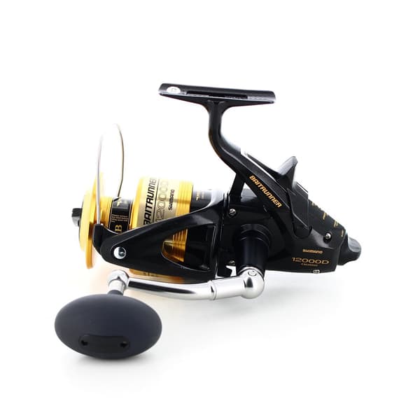Shimano Fishing Reels Karperfiskespole Baitrunner D Sort 12000