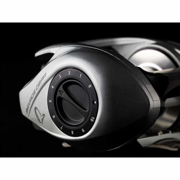 Savage Gear Baitcasting Reel Sg10 250 Lh Silver Ratio: 6.6:1