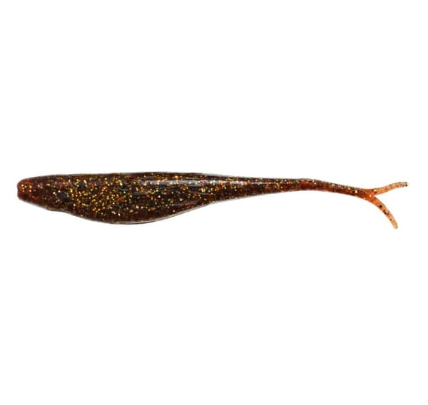 Soft lure Z-Man DOFTED JERK SHADZ 5" Rootbeer Gold 5st