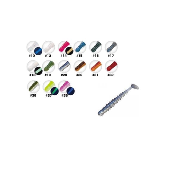 Gummi lokkemad ring sparkehale RB-02 31