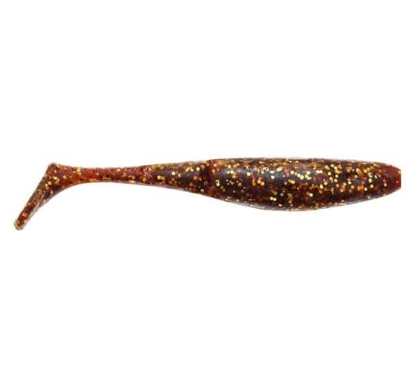 Myk lokke Z-Man DUFTET PADDLERZ 4" Rootbeer Gold 5 stk