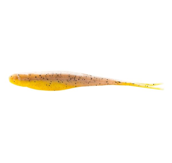 Blød lokke Z-Man DUFTET JERK SHADZ 7" Bruised Banan 4 stk.