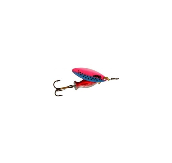 Spinner MEPPS AGLIA LONG HEAVY-2 16g regnbue/sølv/rød
