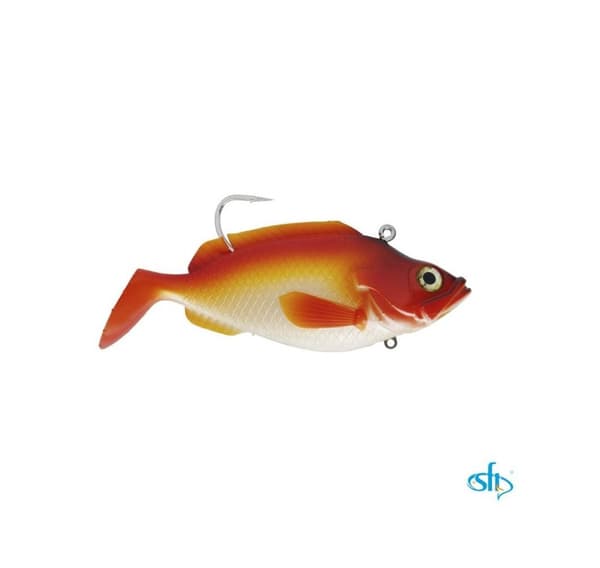 Myk sluk Grouper JIG SFT 450g, rød