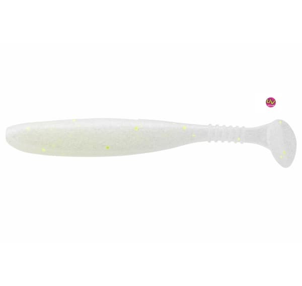 Mjuk bete Daiwa TN D'FIN 10cm UV flake pärla 7st