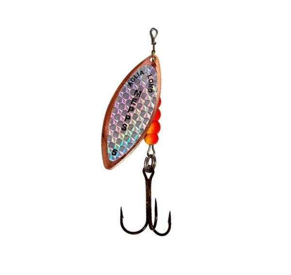 Spinner MEPPS AGLIA LONG RAINBOW-5 29,0g kobber