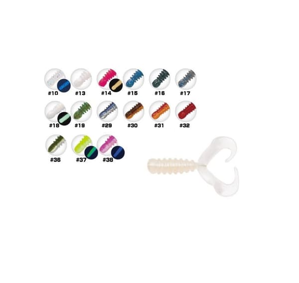 Gummi agn tvillinghale RB-04 38