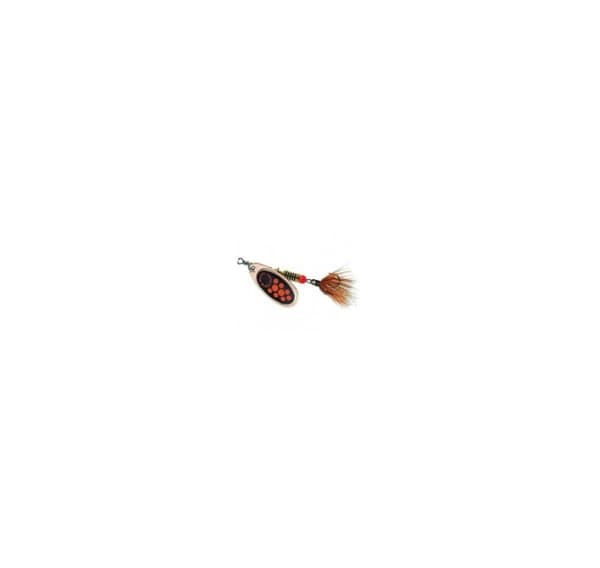 Spinner MEPPS BLACK FURY MOUCHE-2 4,5g koppar/orange prickar