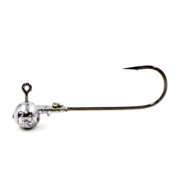 Jighode Big Power Jig, sort 25g 8/0 5stk, Traper