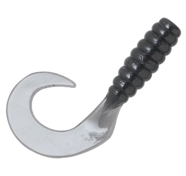 Myk lokke Z-Man GRUBZ 2,5" Svart 8 stk