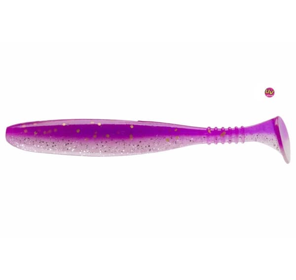 Myk lokke Daiwa TN D'FIN 10cm UV fiolett 7stk