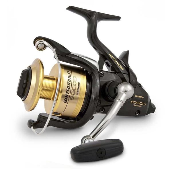 Shimano Fishing Reels Baitrunner D Eu Karpfiskehjul Svart 8000