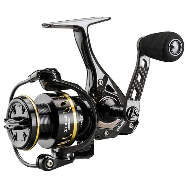 Okuma Itx Cb Spindende Fiskehjul Gylden 4000H