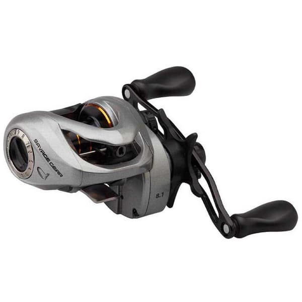 Savage Gear Sg6 250 Baitcasting-kela Hopeinen Ratio: 6.6:1