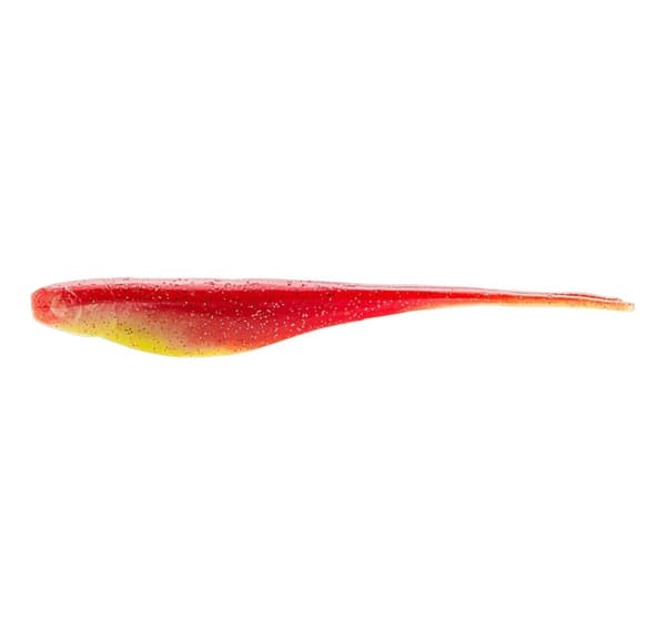 Pehmeä viehe Z-Man SCENTED JERK SHADZ 5" Bleeding Banana 5 kpl