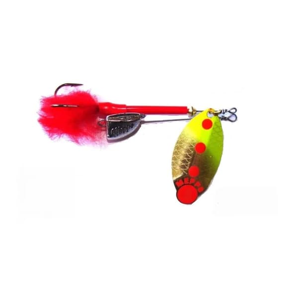 Mepps LUSOX FLUO-3 20,5g Hot Chartreuse/Guld