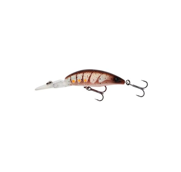 SavageGear 3D Shrimp Twitch DR 5,2cm/6,4g/1,5-2,5m Ruskea Katkarapu