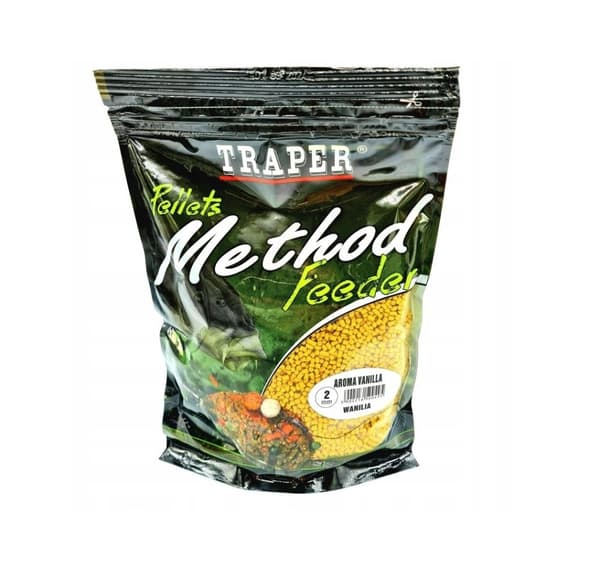 TRAPER Method Feeder Pellet Vanilj 2mm/500g