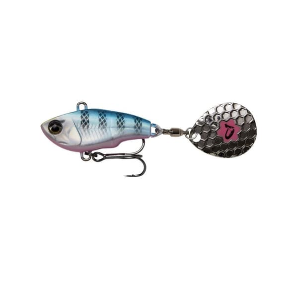SavageGear Fat Tail Spin 5,5 cm/9g/1-2m Blå Silver Rosa