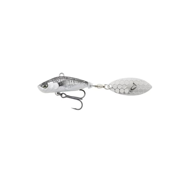 SavageGear 3D Sticklebait Tailspin 8cm/18g/2-6m svart sølv