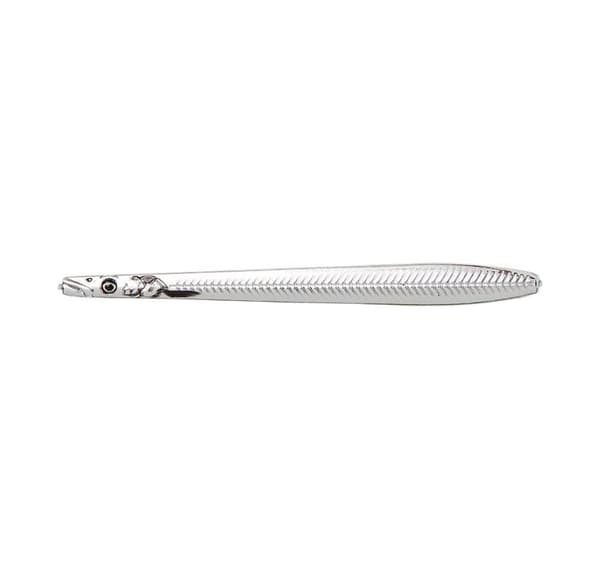 SavageGear Line Thru Sandeel Nail 10cm/16g/0-1m Sølvbelegg