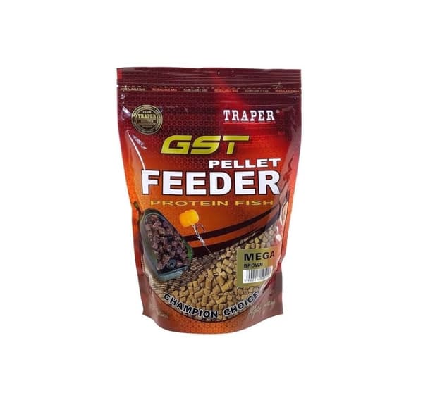 TRAPER GST Pellet Feeder 6mm/500g Mega Brown