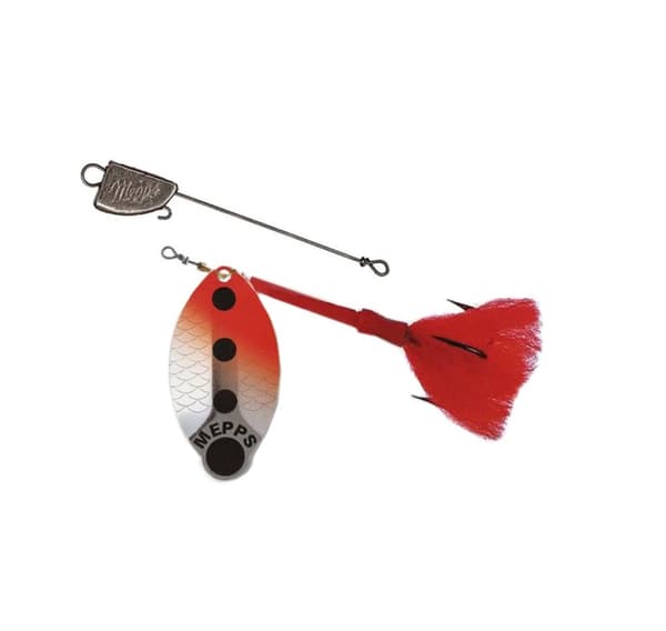Mepps LUSOX FLUO-3 20,5g Hot Red/Silver