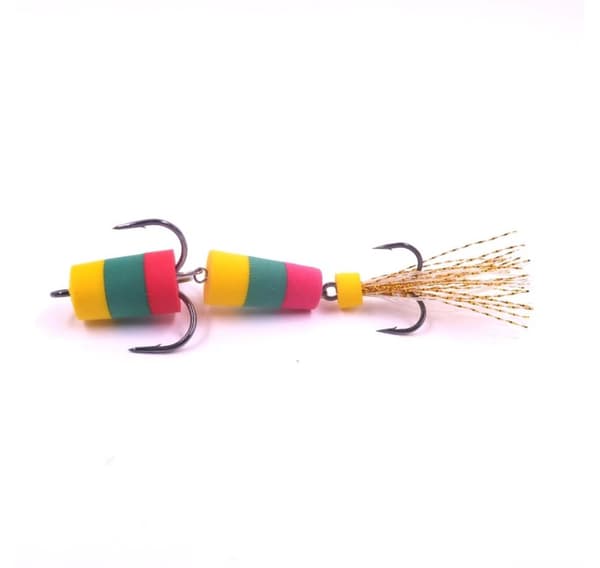 Merganser Mandula 84mm keltainen/vihreä/punainen