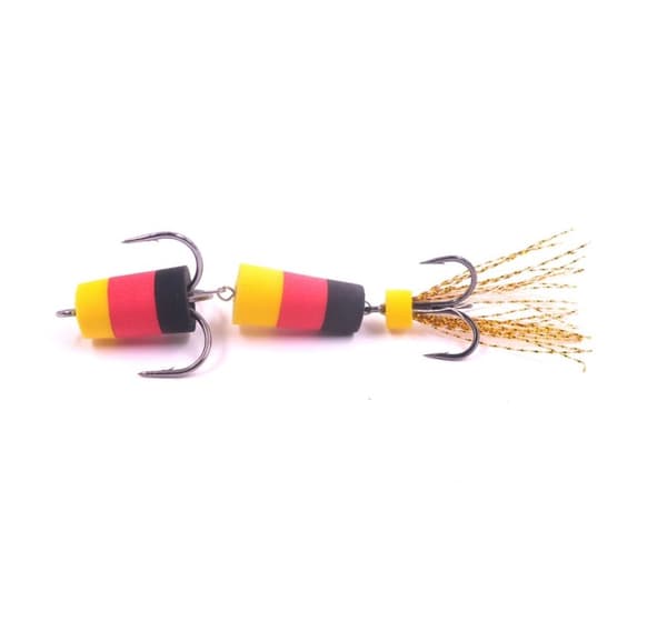 Merganser Mandula 84mm keltainen/punainen/musta