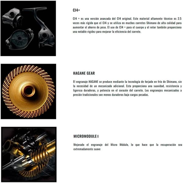 Shimano Fishing Reels Vanford Fa Spindende Fiskehjul Søvfarvet 2500S