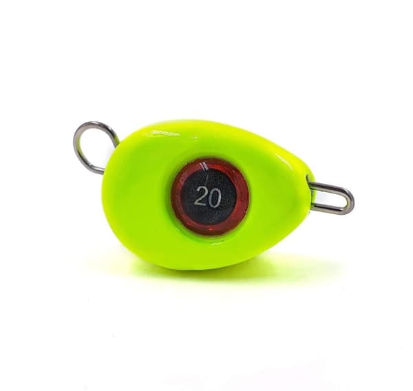 Merganser Jig Sinker FH, 10 g, yellow, 3 pcs