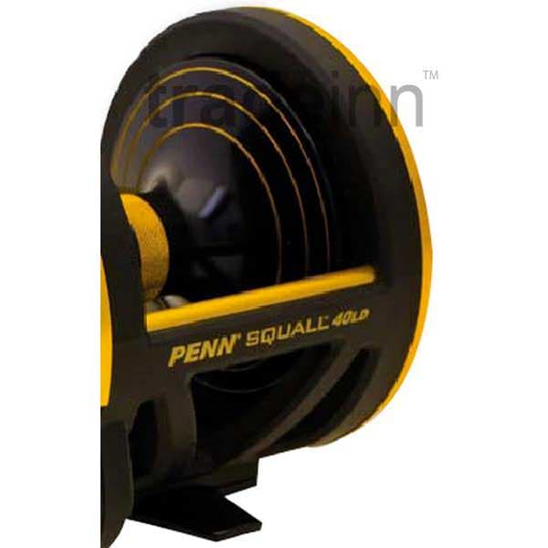 Penn Squall Sq Trollinghjul Sort 60 LD