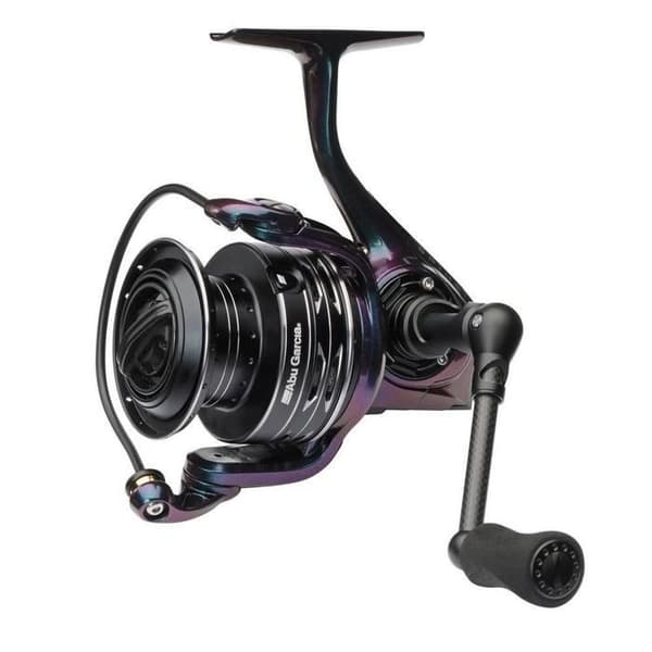 Moulinet casting - Abu Garcia - Spike 3000MSH - Svart/Viola - 7 lager - Fiskecarnassier