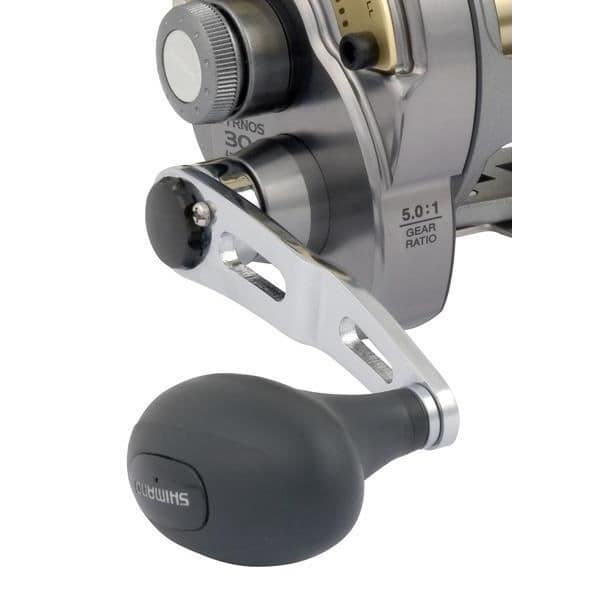 Dragspö - Shimano - Tyrnos - Vit - Enkel och dubbel hastighet - Havsfiske