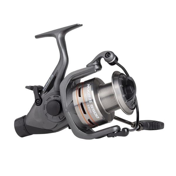Mitchell MX2 Carp Fishing Rulle med metallspole och handtag 3 + 1 kullager i grått rostfritt stål