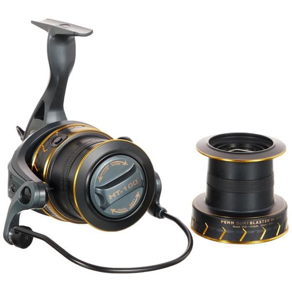 Rulle - PENN - Surfblaster III Longcast -8000 LCEU - Big Pit - 5 + 1 lager - Orange