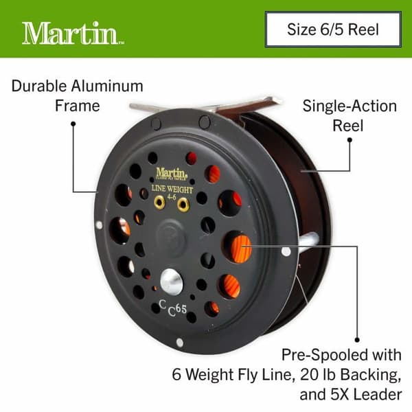 Moulinet Martin flugfiske - 21-22228