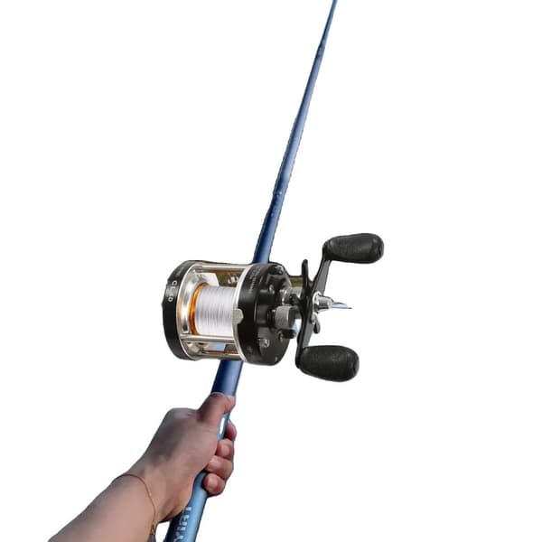 Baitcasting-ongintaväline, takaisinkytkentä, äänen kytkin