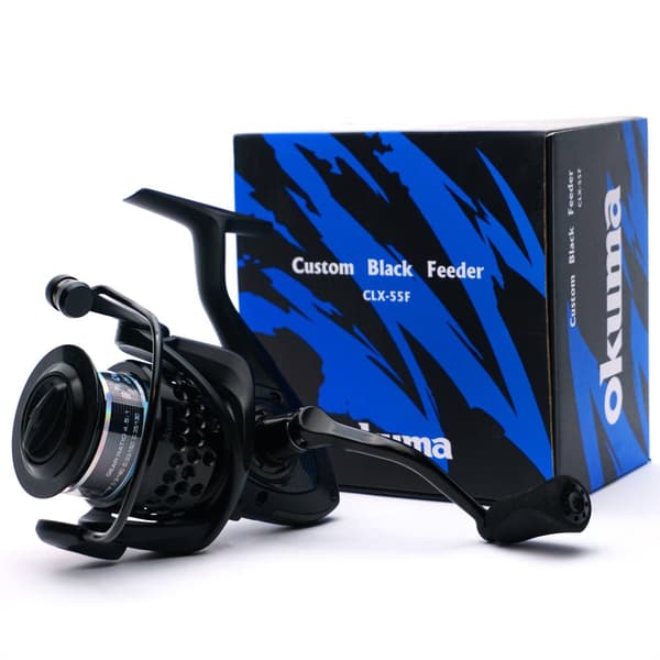 Okuma Custom SVART MATARE CLXF-55F rulle 60754 MATARE |CLX-55F