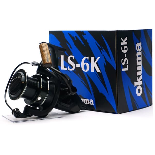 Okuma Carp LS-6K Baitfeeder 6000 VAPAA NOPEUS -kela, 6 LAAKERIA | LS-6K