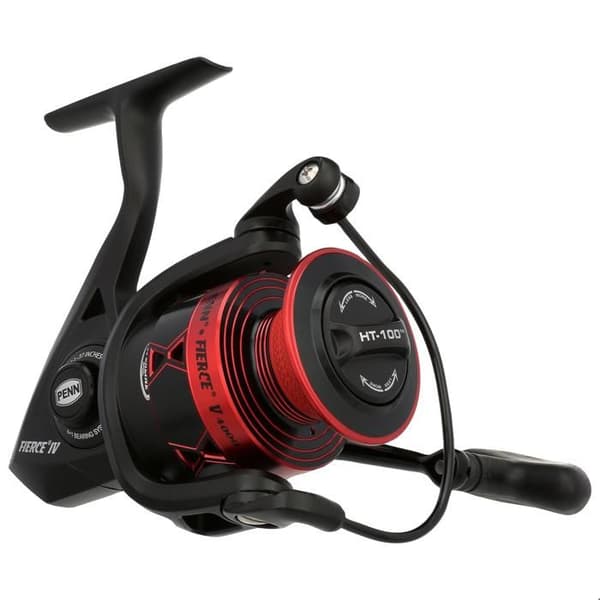 Moulinet - Penn - FRCIV4000 Fierce IV 4000 - Smidd aluminium - Svart/Röd - Mixad