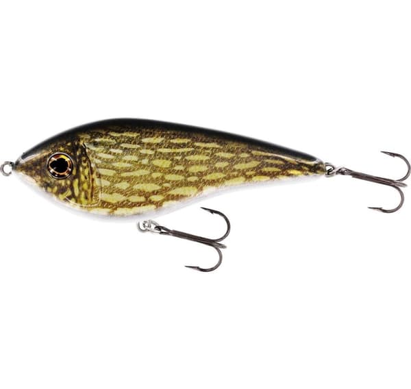 Westin Swim Glidebait 10cm/31g Lågt flytande äkta gädda