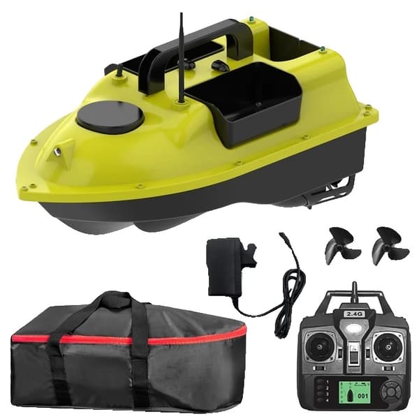 GPS Fiskebåt med bete, Trådlös kontroll, Automatisk återgång, D16E GPS 10000mAh