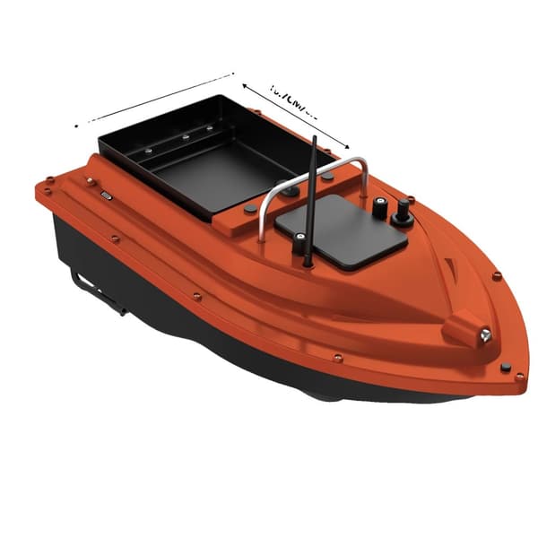 Trådløs Agnbåd, Stor Agnbeholder, 400-500M Fjernbetjeningsområde,R 12000mAh