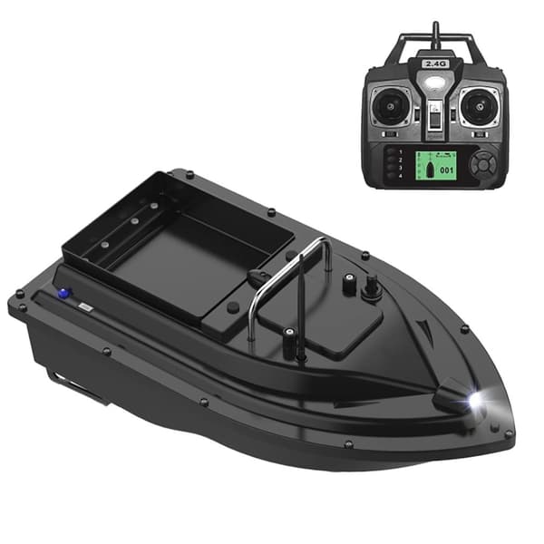 Trådlös Betesbåt, Stort Betesbehållare, 400-500M Fjärrområde,B 10000mAh